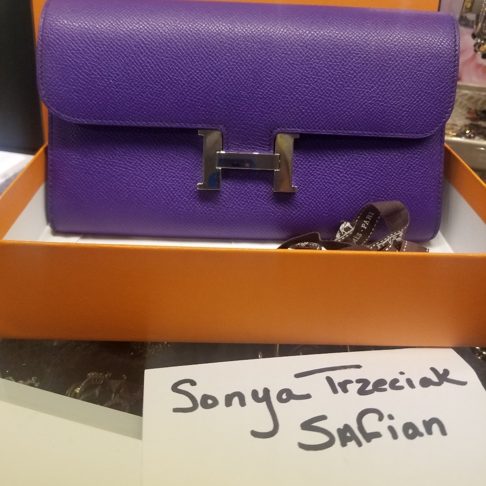 Hermes constance long wallet
